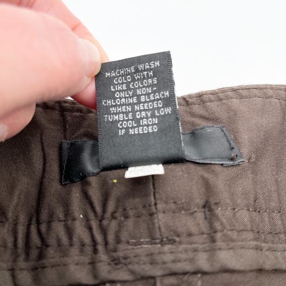 Mossimo Womens Shorts Sz 18 Chino Brown Minimalist Classic Beach Summer Outdoor - Picture 6 of 7